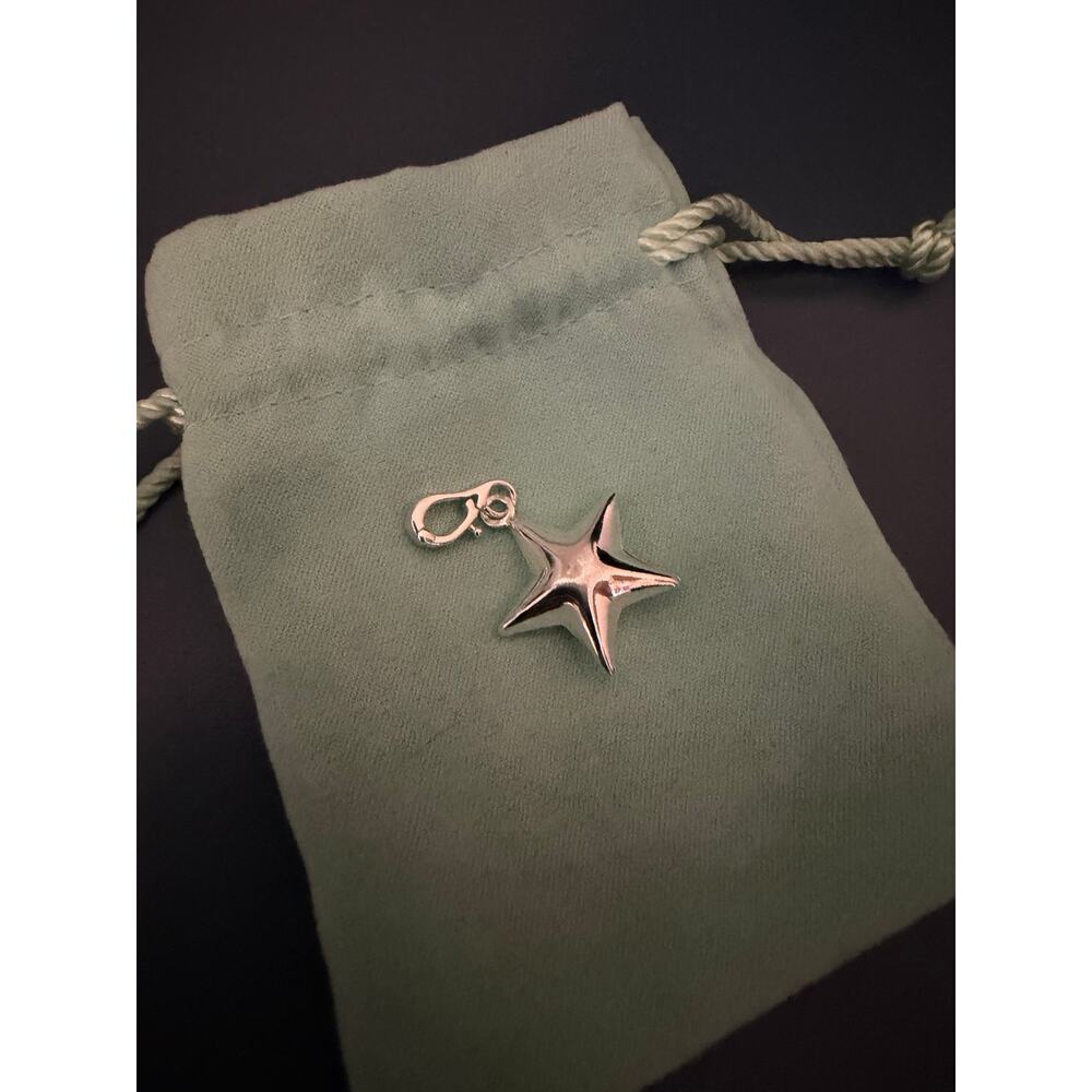 Ultrafine 950 Silver Star Pendant - Picture 3 of 4